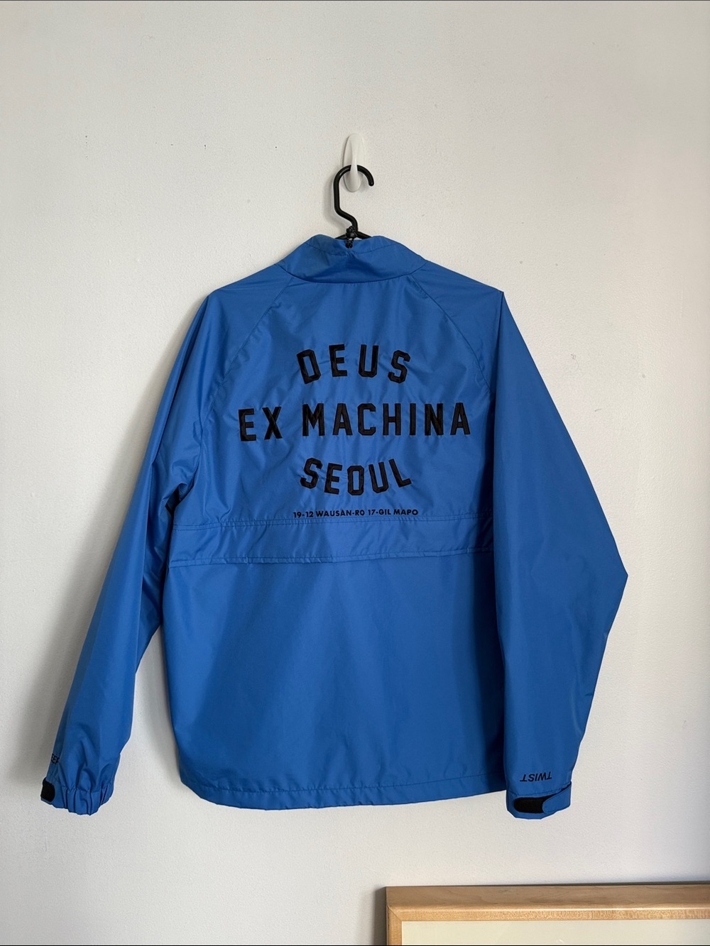 Deus Ex Machina Blue Lightweight Zipper Jacket